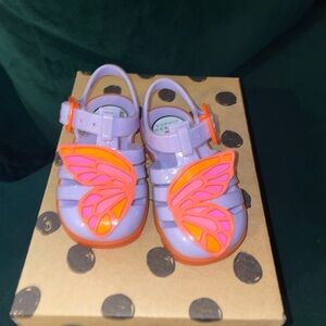 Sophia Webster baby butterfly jelly sandals
